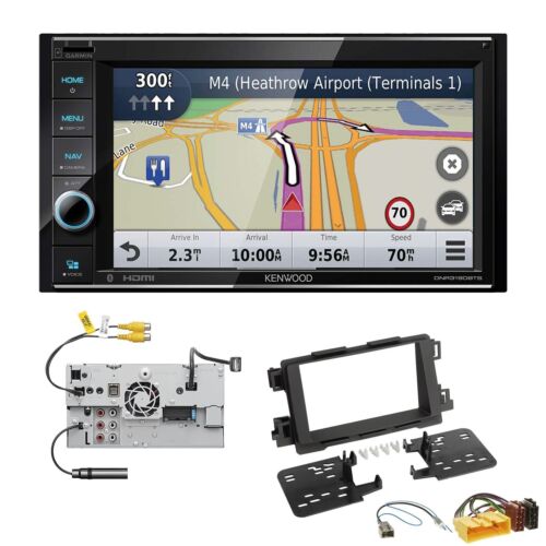 Kenwood Navigation Apple CarPlay Bluetooth pour Mazda 6 2013-2015 noir - Photo 1/6