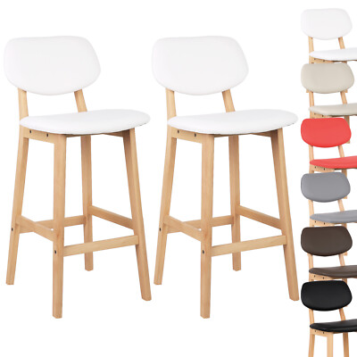 Barhocker Weiß WOLTU Barhocker 2er Set - Küchenho Produktbild-Vorschau 10
