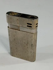 Vintage Colibri Japan butane lighter Lion crest symbol
