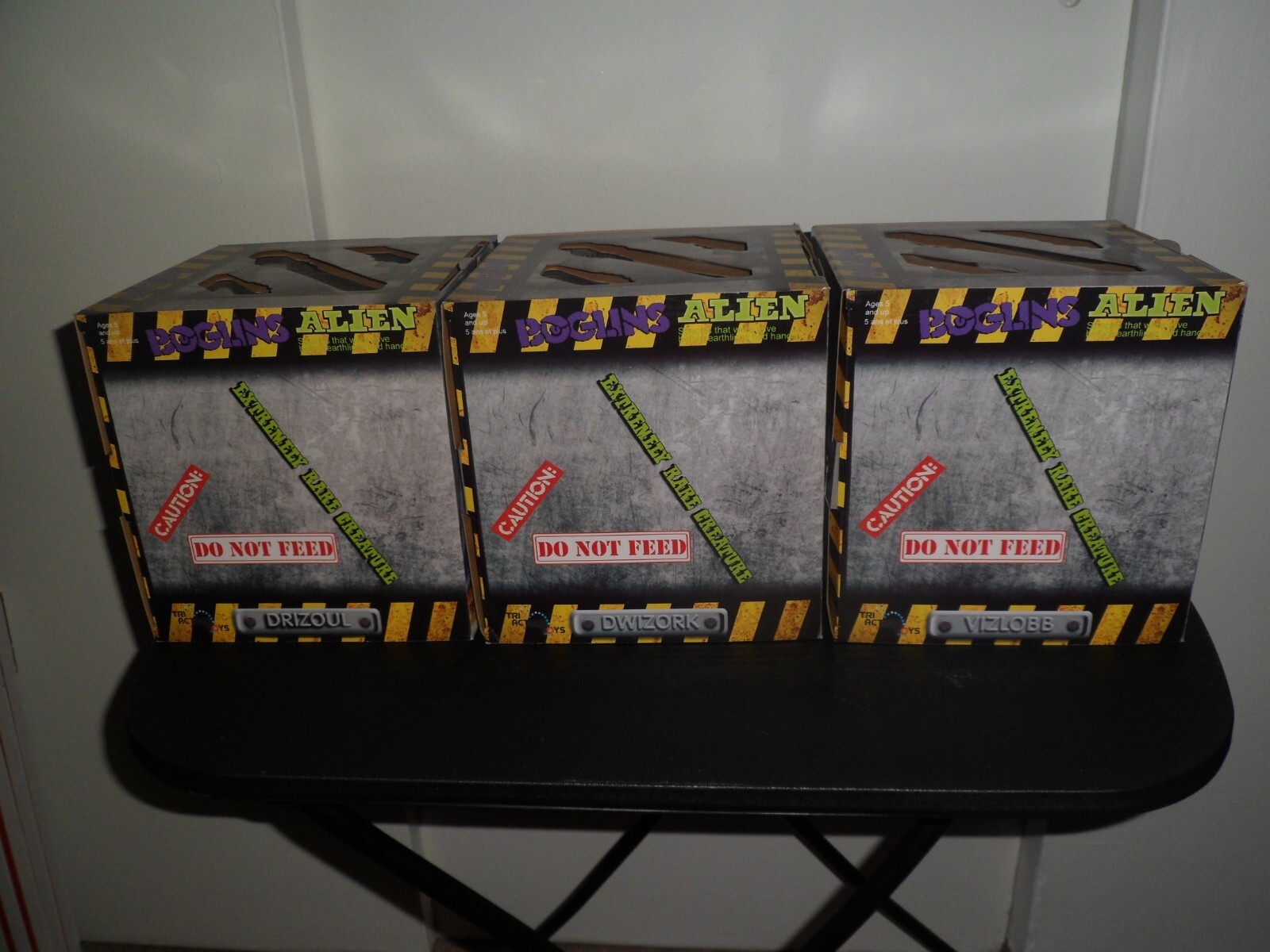 ALIEN BOGLINS Drizoul/Vizlobb/Dwizork Puppet Tri-Action Toys 2021 1st Visitation