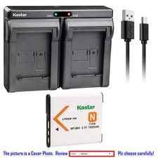 NP-BN1 BC-CSN Battery or Dual Charger for Sony Cyber-shot DSC-TX5 TX55 TX66 TX7