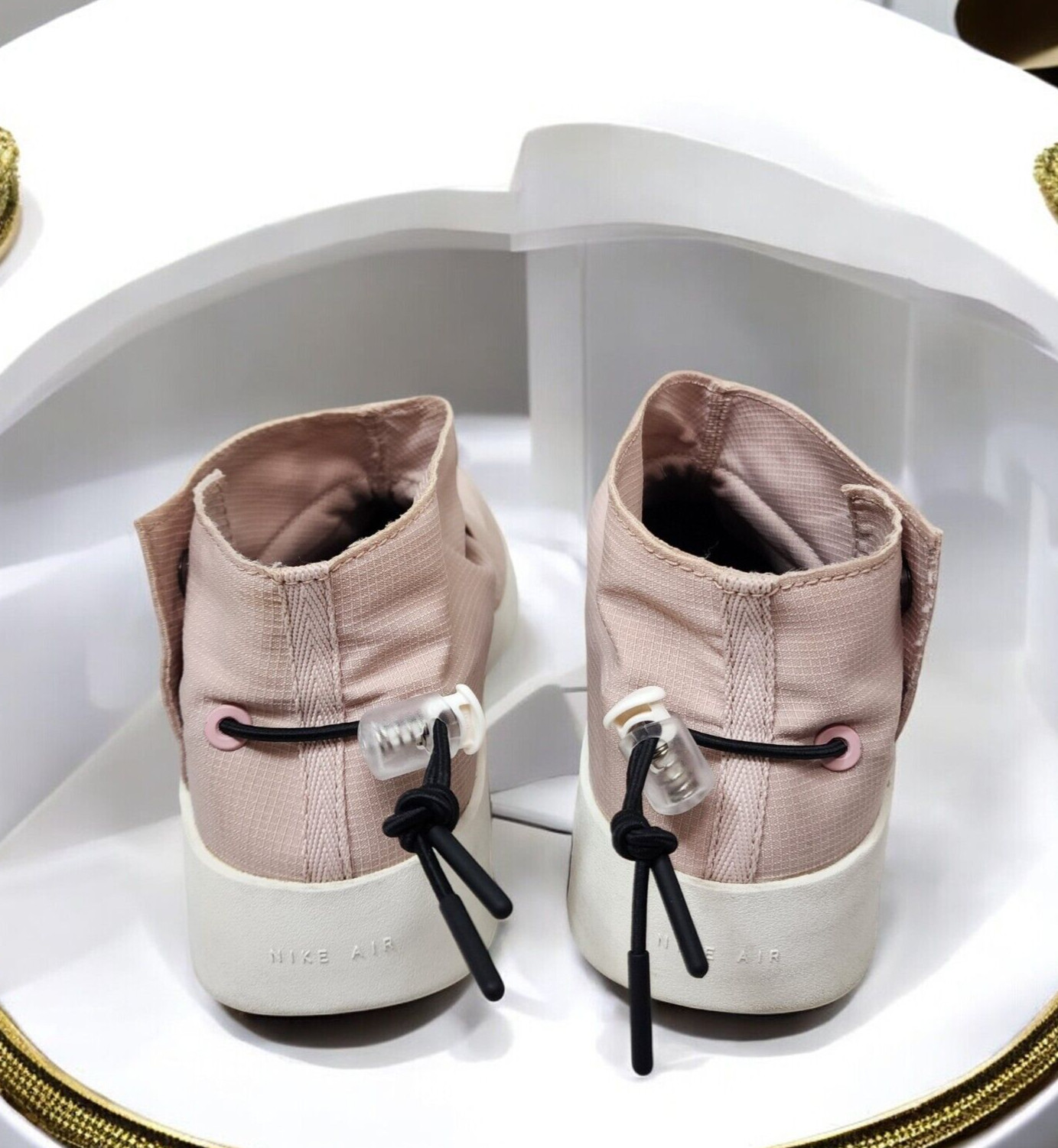 Nike Air x Fear Of God Moc Moccasin Men's 7.5 Women 9 Particle Beige Black Sail thumbnail 14