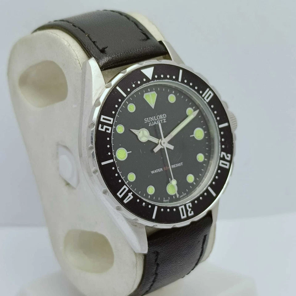 Reloj Hombre Sunlord Quartz Diver FH-61 Vintage RUB147KS10 Foto 4 de 4