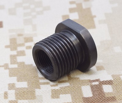 1/2'' x 28 to 3/4'' x 16 Barrel Thread Adapter Made in USA 5.56 .223  #4075