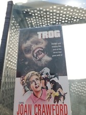 Trog VHS Video Tape New Joan Crawford Michael Gough Bernard Kay Kim Braden