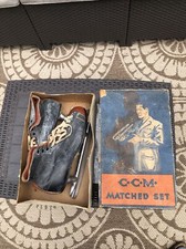 CCM matched set hockey Tube Leather Ice Skates men s size 11 Box Vintage Antique