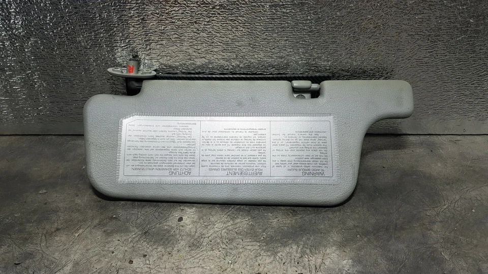 NISSAN MICRA 1999 5DR MANUAL FRONT DRIVER SIDE RIGHT SUN VISOR — 第 3/3 张图片