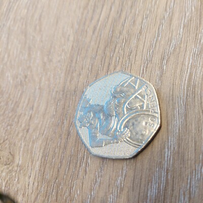 WHEELCHAIR RUGBY - 2011 olympic 50p coin Fifty Pence, Circulated (c13 ...