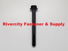 (5) M8-1.25 x 80 Hex Flange Bolts 8mm x 80mm DIN 6921 Screws M8x1.25 x 80