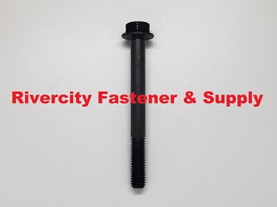 (5) M8-1.25 x 80 Hex Flange Bolts 8mm x 80mm DIN 6921 Screws M8x1.25 x 80