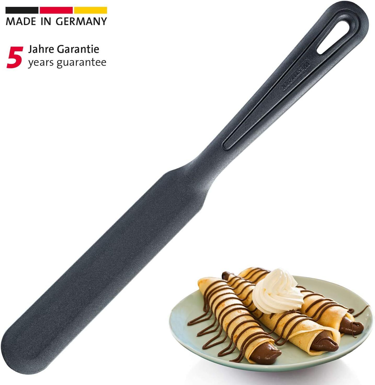 Thumbnail - Westmark Crêpes-spatel 33cm Gentle Schwarz Neu Ovp 28662270