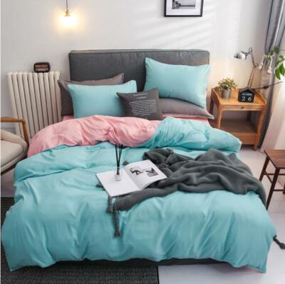 3D Blau Rose NAM93876 Bett Kissenbezüge Decke Bettdecke Abdeckung Set Fay