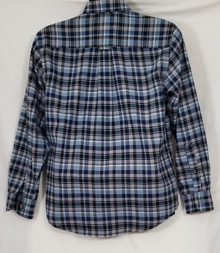 St John Bay Men's Multi Color Button Front Long Sleeve Shirt Size Small - Picture 5 of 7