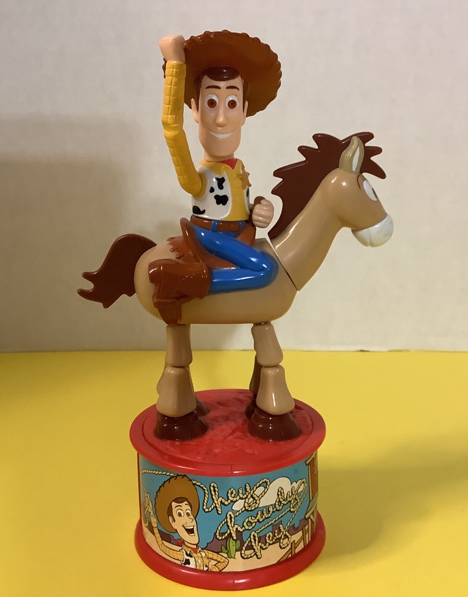 1999 McDonalds Toy Story Woody Bullseye candy dispenser Toy/figure
