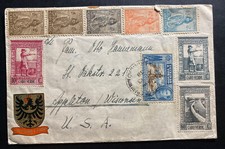 1938 Port Spain Trinidad & Tobago Cover To Appleton WI USA Cabo Verde Stamps