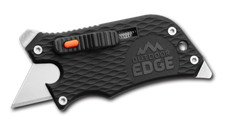 NUEVO Cuchillo utilitario multiherramienta hoja de afeitar negra deslizable borde exterior