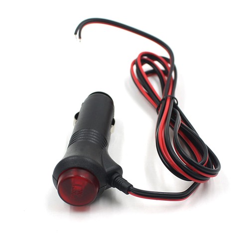 Car Motorcycle Cigarette Lighter Power Plug Safe for 12V 24V Electronic Device - Photo 1/4