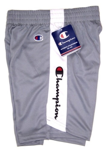 Champion Little Boys Athletic Shorts NWT Size 4 5 6 or 7 Script Logo - Picture 13 of 15