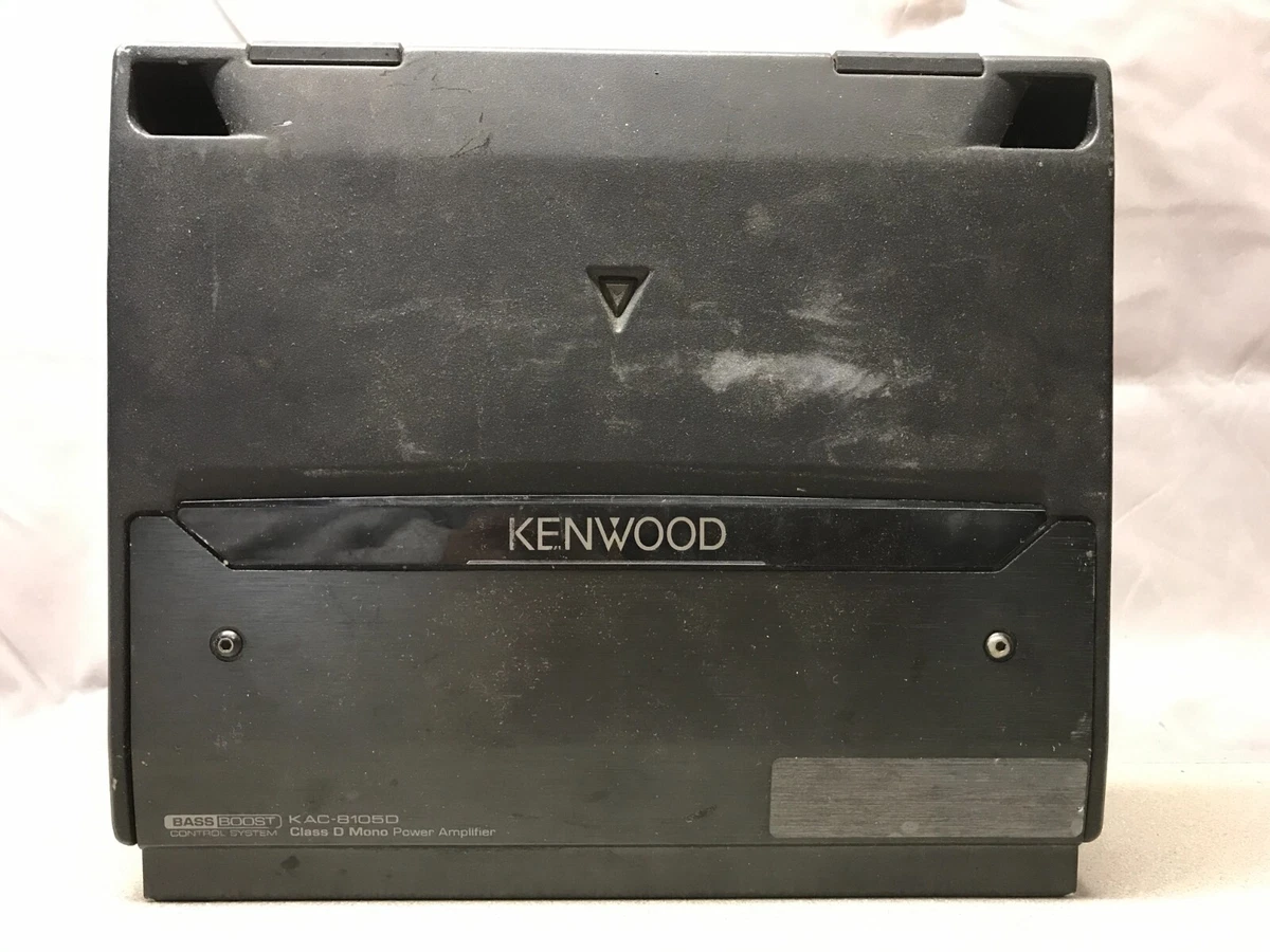 KENWOOD KAC-8105D Car Audio Amplifiers for sale | eBay