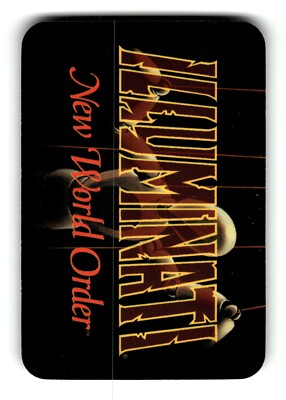 Screaming Meme Card INWO Illuminati New World Order