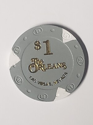 1.00 Chip from the Orleans Casino type 2 Las Vegas Nevada