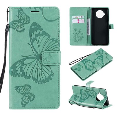 TOUCASA Funda para Xiaomi Redmi Note 9 / Redmi 10X 4G, Piel Sintética
