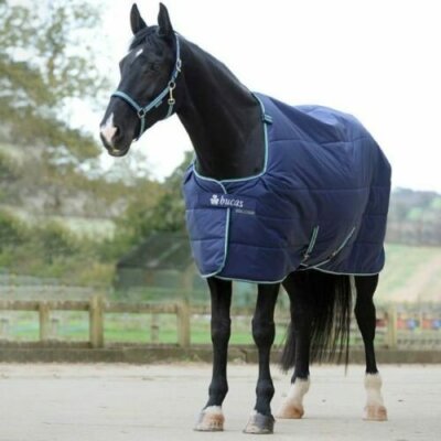 % Bucas Quilt 150g SF Silk Feel Big Neck Stall-& Unterdecke blau UVP  135,00 -NH