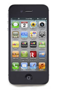 NEW Apple iPhone 4S 64GB BLACK (FACTORY 