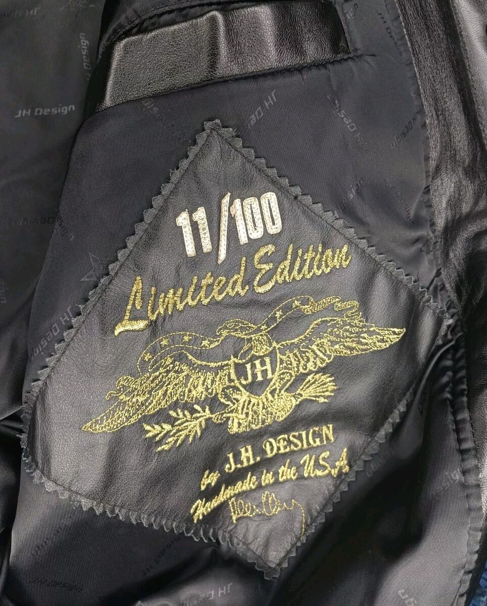 JH Design '07 Daytona 500 NASCAR Leather Jacket Limited JH Design '07 Daytona 500 NASCAR Leather Jacket Limited
