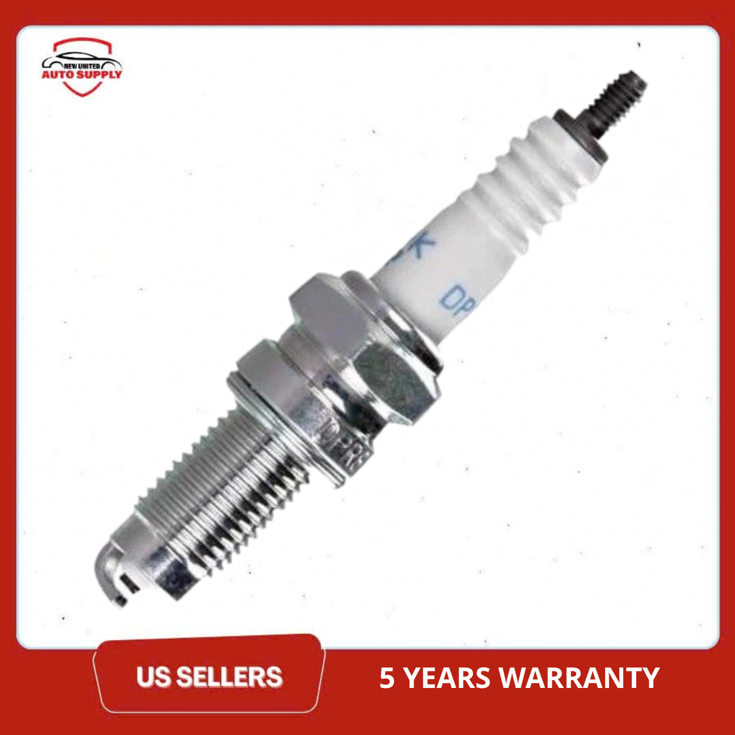 NGK Stock No. 4830 DPR9Z Spark Plug Unopened and Unused Box of 10