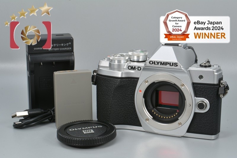 Olympus OM-D E-M10 Mark III Silver MP Digital Mirrorless