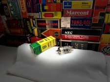 1x VintageNOS Amperex USA 7308 GoldPin /6922 E88CC 6DJ8 Upgrade /AudioGrade+Box