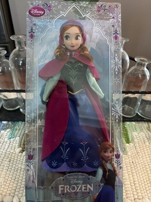 New Disney Store Original Princess Anna 12'' Classic Doll NIB Frozen 1st release