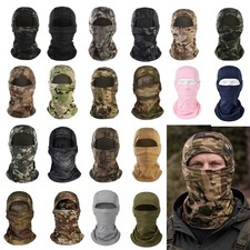 Hinged Tactical Balaclava Camouflage Face Mask Breathable Full Face 23 Colours