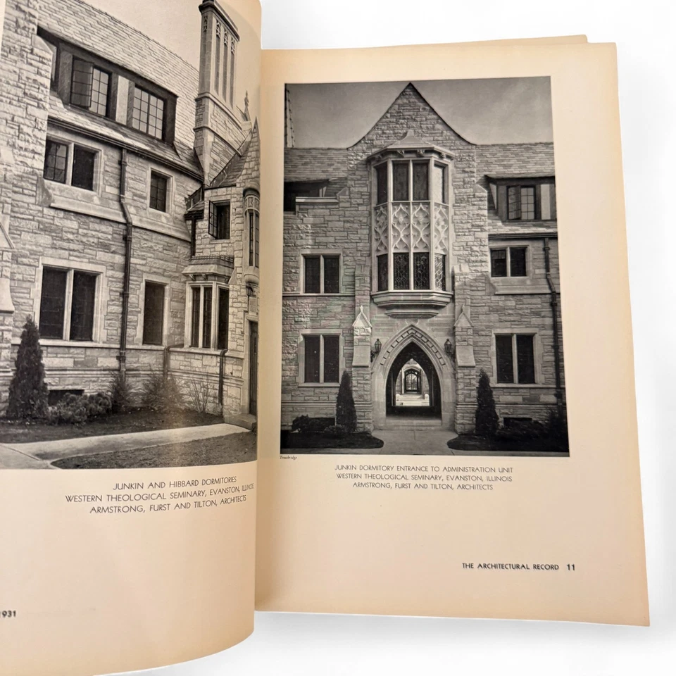 Architectural Record July 1931 – Classical & Modern Building Design Issue - Image 4 of 4