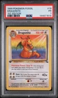 1999 POKEMON FOSSIL 1ST EDITION #19 DRAGONITE PSA 1