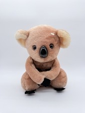 Vintage R Dakin Koala Bear Plush 1978 Made in Korea Beige Stuffed Animal 9.5"