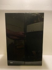 Laserline CD6000 Storage Holder 60 CD Case Black W/Doors Wall Mount Cabinet