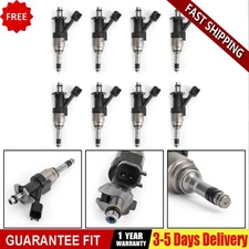 NEW Set of 8 Genuine GM Fuel Injectors For 14-18 Chevy GMC 1500 5.3L FJ1217 USA