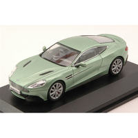 Aston Martin Vanquish Coupe' 2001 Metallic Green 1:43 Oxford Auto Stradali -D- N