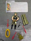 Backblast v1 1989 W Accessories & File Card GI Joe ARAH