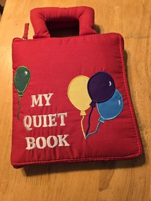 My QUIET Book Handcrafted  By Pockets Of Learning No. PA-18866(PH)