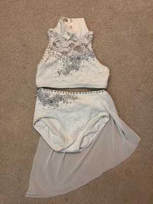 Weissman Two Piece Dance Costume: Child Large