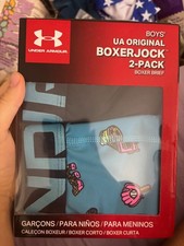 Under Armour Boy's UA Original Boxerjock 2 Pack Boxer Brief M - Assorted