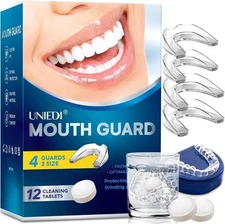 Protector Bucal para Dientes Retenedor Dental Protector Nocturno Anti Bruxismo