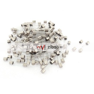 100Pcs 6 x 30 mm Quick Blow Glass Tube Fuses Kit Set 125 Volts 2.5   Kd #ff