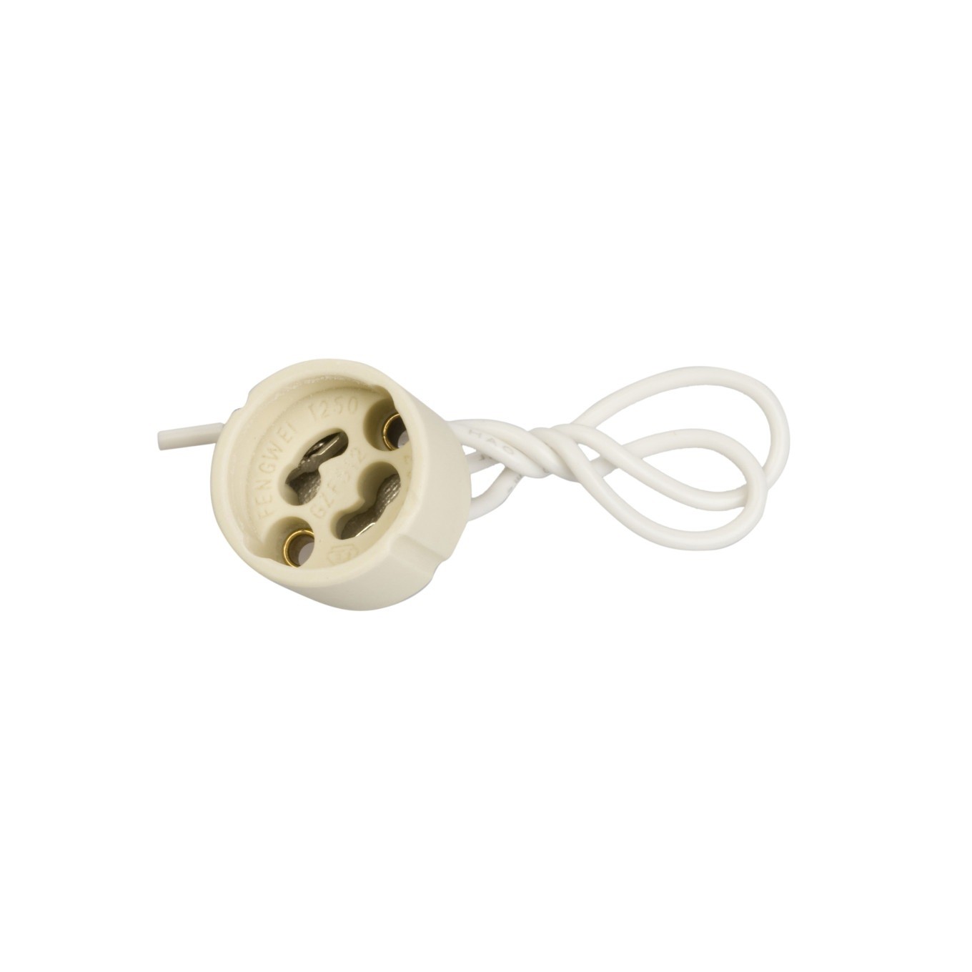 Socket GZ10 Ceramic for GU10 HLDR-GZ10 00402 Lamps