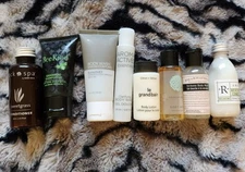 Mixed Set Of Travel Size Body Lotion Shampoo Conditioner Body Wash