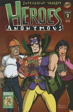 Heroes Anonymous #2 FN; Bongo | Supergroup Therapy - w/Bag+Board