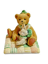 Cherished Teddies Camille I'd Be Lost Without You Bear on Quilt Figurine 950424